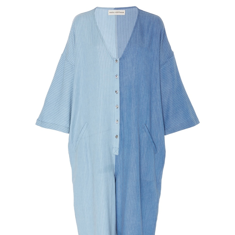 Mara Hoffman Joan Denim Jumpsuit